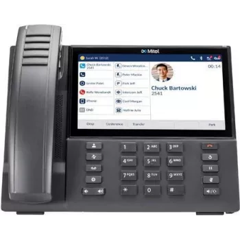 MITEL 6940w IP telefonas – aukščiausios klasės IP telefonas telekomunikacijų sistemoms (50008387)