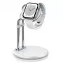 „For Apple Watch“ stovas SAW-300 indukcinis sidabrinis