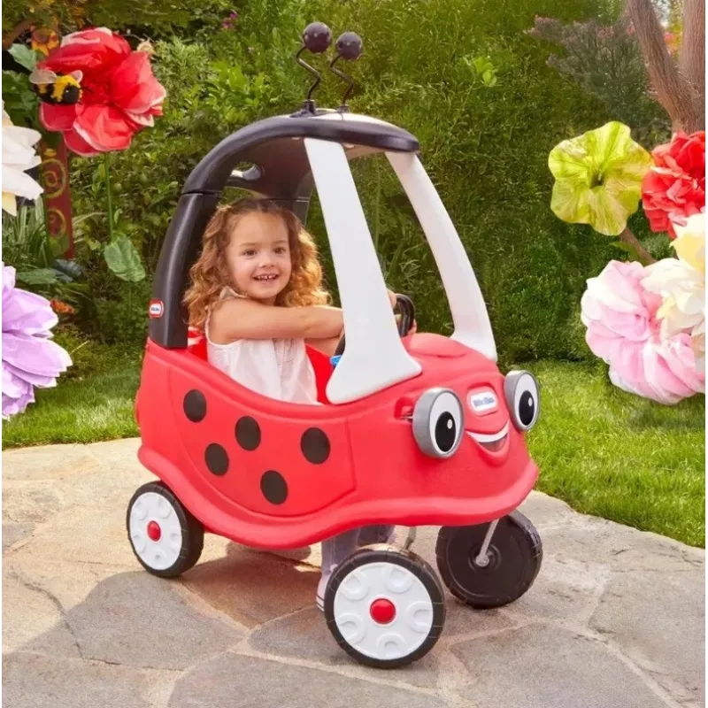 Little Tikes Cozy Coupe Ladybug vaikščiojantis-automobilis