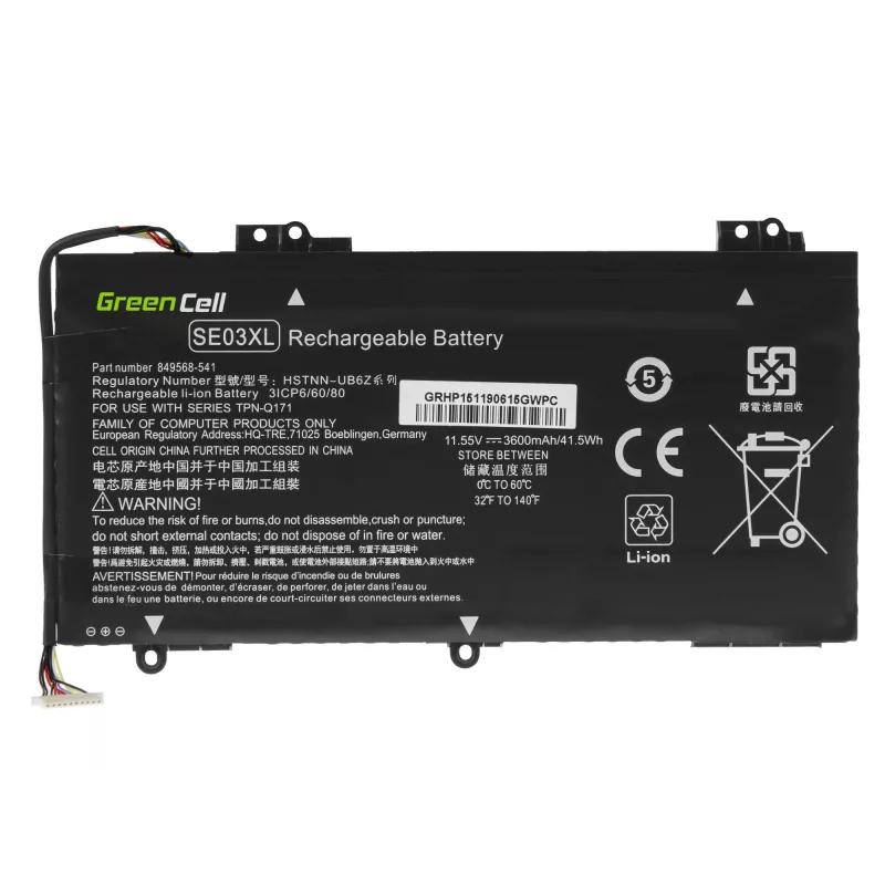 Akumuliatorius nešiojamam kompiuteriui SE03XL, skirtas HP Pavilion
