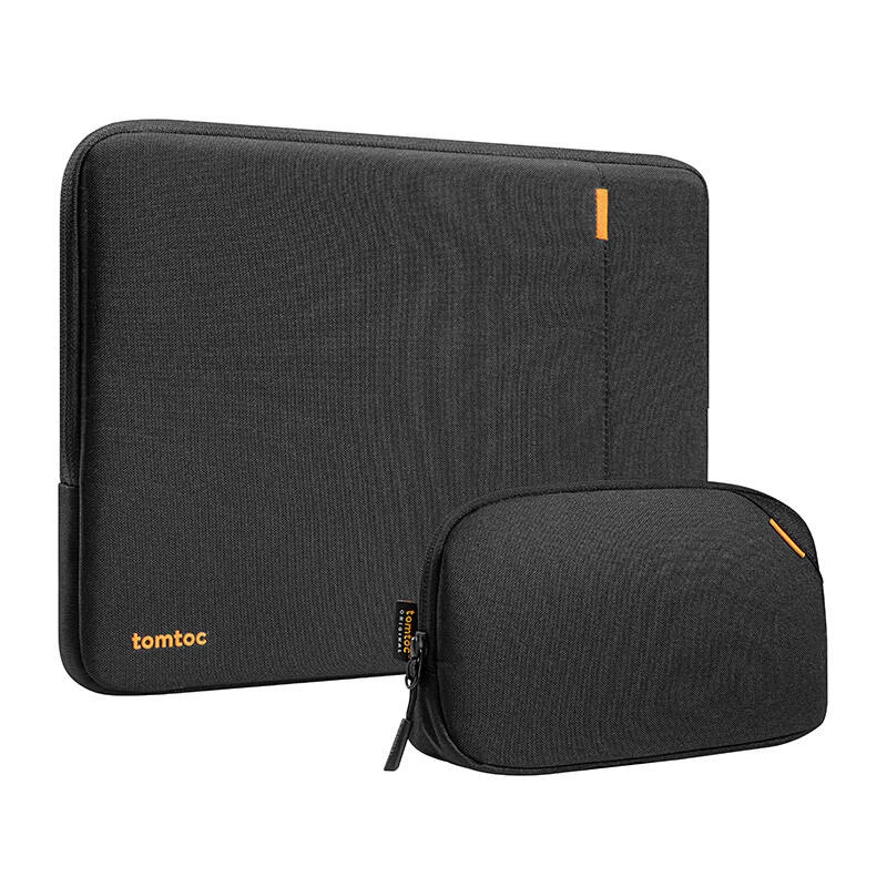 Nešiojamojo kompiuterio dėklo rinkinys 14 inch Tomtoc Defender-A13 (juodas)