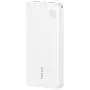 Išorinė baterija usams PB83 10000mAh PD 2×USB-A USB-C balta