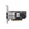 Tinklo adapteris NVIDIA ConnectX-7 Internal Fiber PCIe 200000 Mbit/s, juoda/pilka