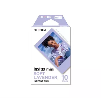 Momentinė juostelė Fujifilm Instax MINI Soft Lavender 5,4×8,6 cm, 10 lapelių