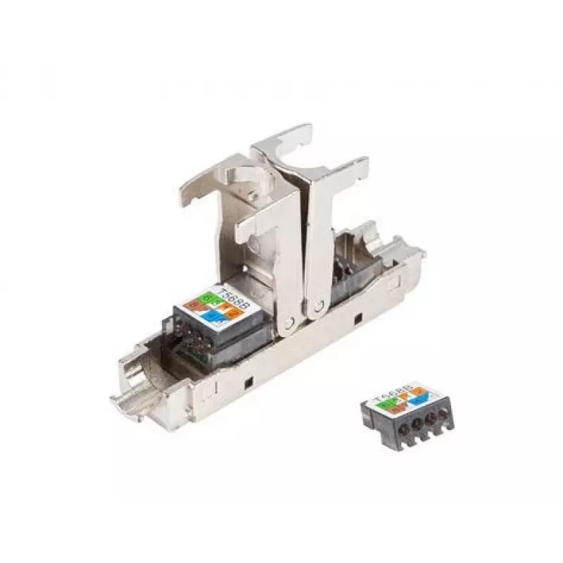 LANBERG RJ-45 FTP Cat6A kištukas 8P8C, 2x suderinamos jungtys