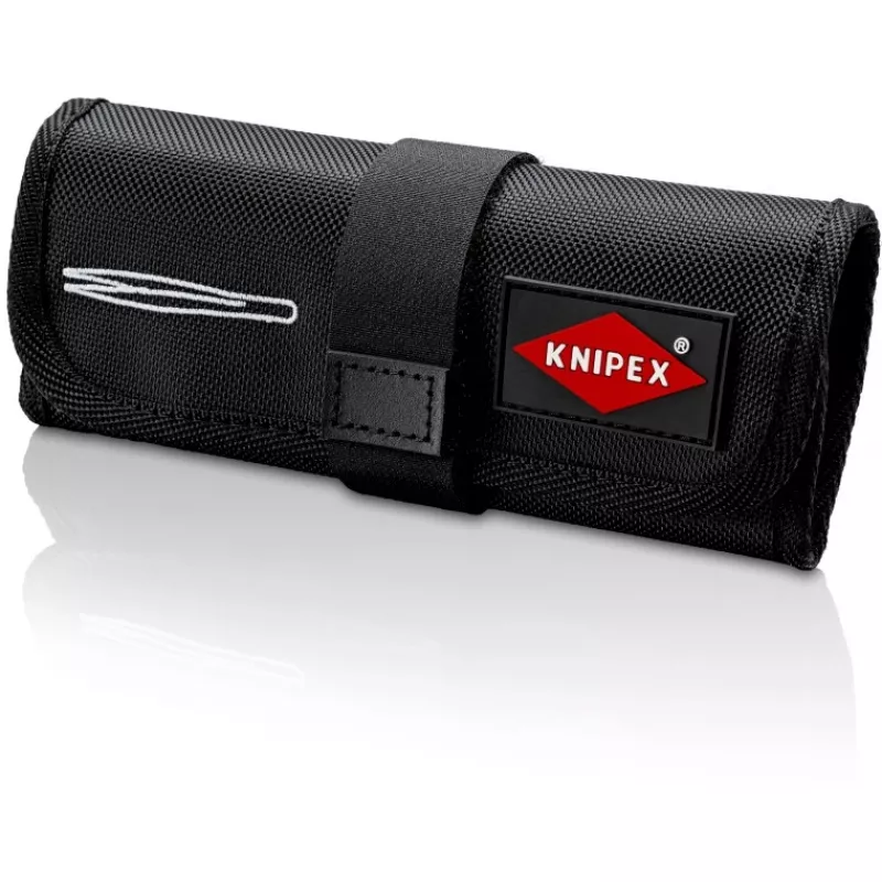 Pincetai Knipex 92 00 02 Nerūdijančio plieno smailūs lenkti tiesūs