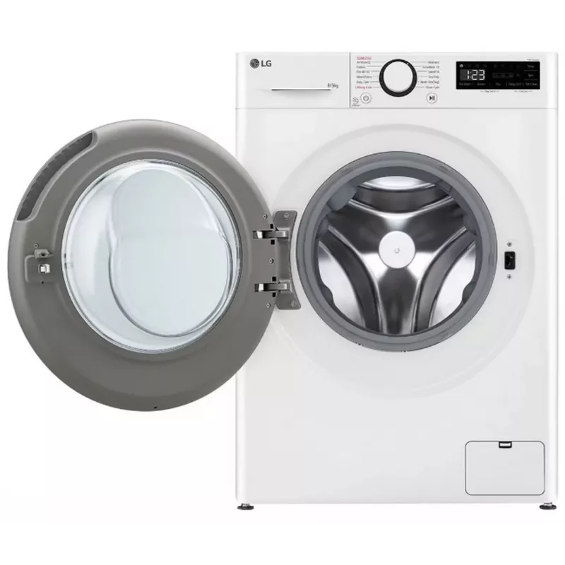 LG F2DR508S1W skalbimo mašina su džiovykle 8 kg / 5 kg 1400 aps./min. balta