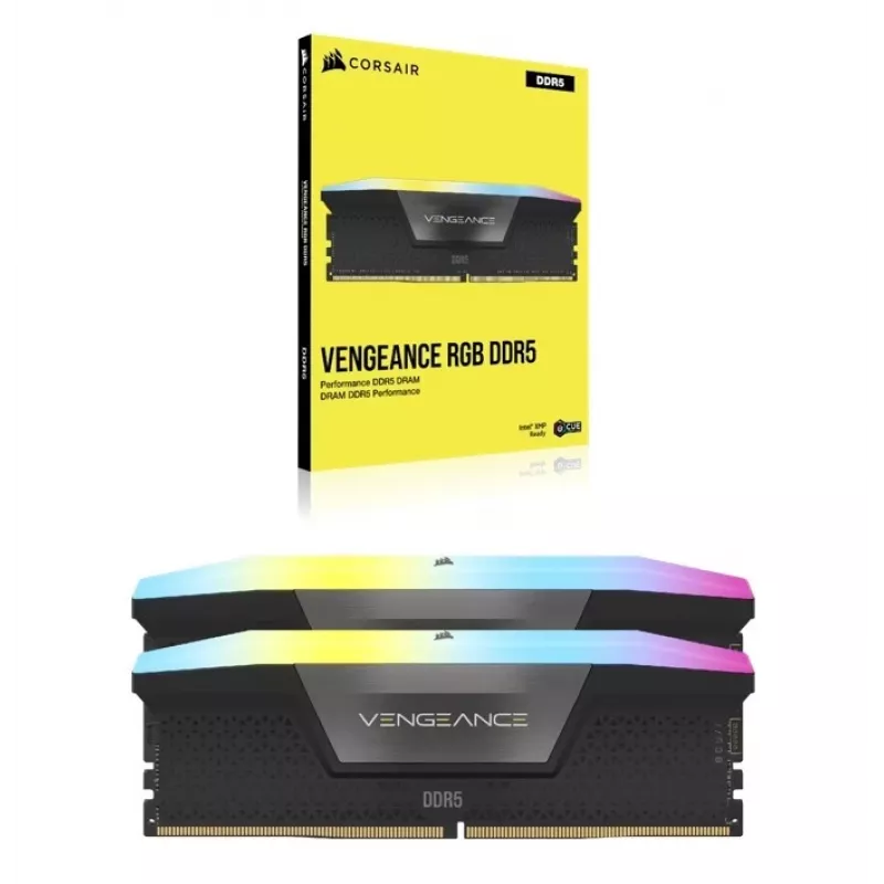 Atminties modulis Corsair Vengeance RGB DDR5 16GB 5200MHz