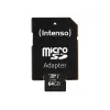 Intenso Performance - „Flash“ atminties kortelė (su microSDXC į SD adapteriu) - 64 GB - UHS-I U1 / 10 klasė - microSDXC UHS-I (3424490)