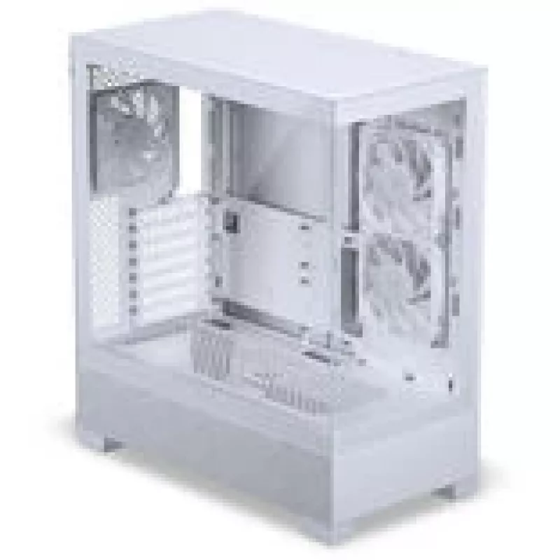 PHANTEKS XT View Matrix PC korpusas, Midi-Tower, E-ATX, grūdintas stiklas, Matrix LED - Balta (PH-XT523VM1_DWT01)