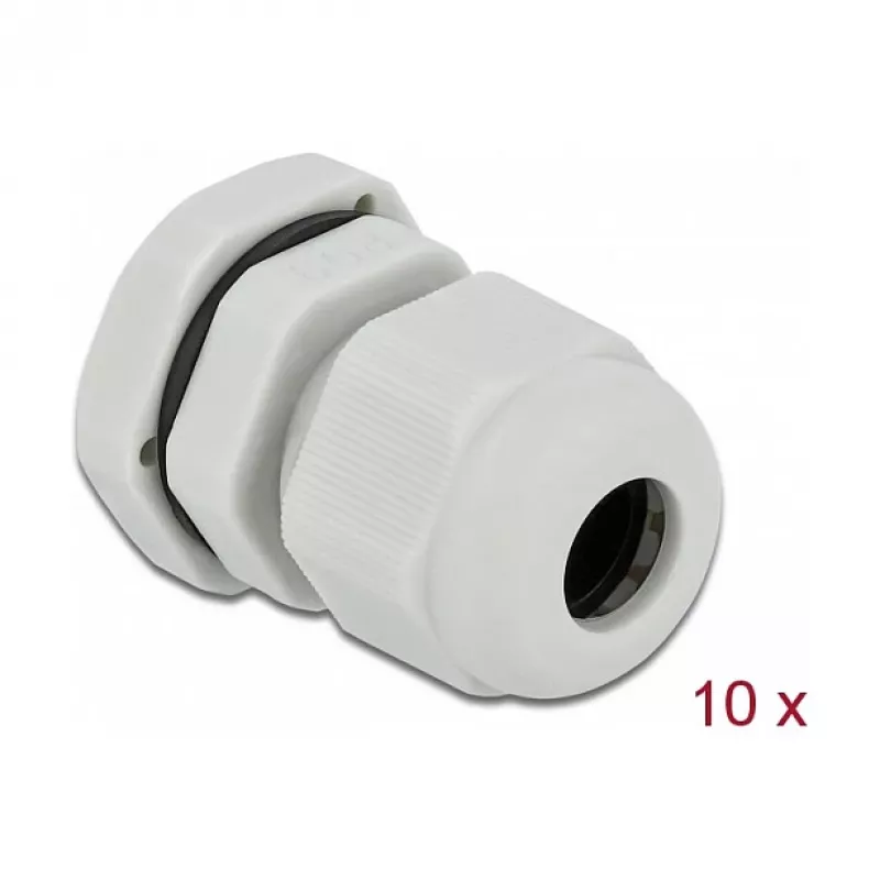 Kabelių sandariklis DeLOCK 60195 Pilkas Plastikinis 10 vnt.