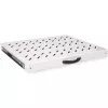 Stovo lentyna ROLINE 26.21.0275 — 1U ištraukiama 25 kg, 35 cm gylis, pilka