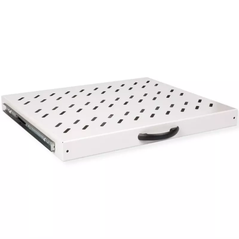 Stovo lentyna ROLINE 26.21.0275 — 1U ištraukiama 25 kg, 35 cm gylis, pilka