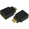 HDMI-C į HDMI-A jungties adapteris LogiLink AH0009, juodas