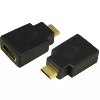 HDMI-C į HDMI-A jungties adapteris LogiLink AH0009, juodas