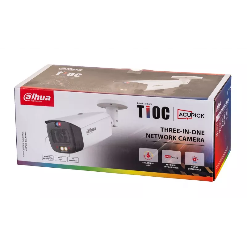 Dahua Technology WizSense IPC-HFW3849T1-AS-PV Bullet IP apsaugos kamera Lauko 3840 x 2160 pikseliai Lubos/siena