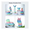 3D spausdinimo gija Creality PLA 1,75 mm, 1 kg — mėlyna / žalia / rožinė (Creality 3301010424)