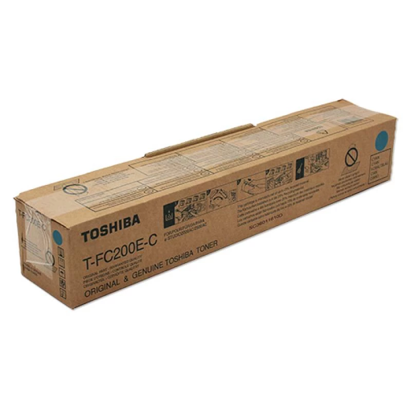 Toshiba 6AJ00000259/T-FC200EC Tonerio rinkinys žydras. 33,6 tūkst. puslapių, skirtas Toshiba