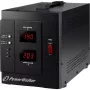 Bluewalker PowerWalker AVR 3000/SIV - automatinis įtampos reguliavimas - AC 230 V - 2400 W - 3000 VA - 2 išėjimo lizdai (10120307)