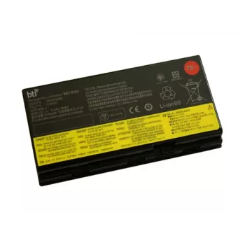 Baterija BTI 96Wh 8 celių ličio jonų suderinama su Lenovo ThinkPad P71/P70 (15 V, juoda)