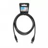 USB laidas IBOX IKU2D 1,8 m — USB A į USB B, USB 2.0, juodas