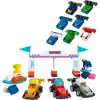 LEGO DUPLO 10445 F1 komandos lenktynių automobiliai ir vairuotojai