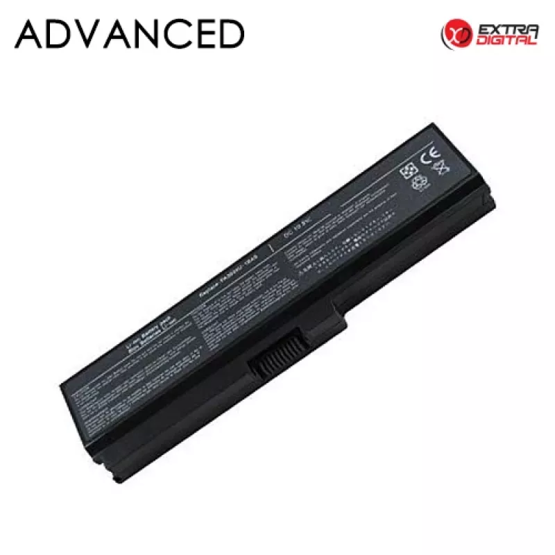 Nešiojamojo kompiuterio baterija, Extra Digital Advanced, TOSHIBA PA3818U, 5200 mAh