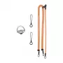 Sunnylife GS022 daugiafunkcis kaklo dirželis, skirtas Pocket 3 (oranžinis)
