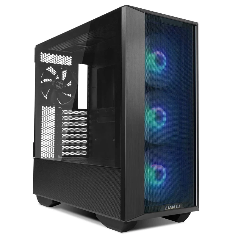 Lian Li LANCOOL III Midi Tower juoda, permatoma