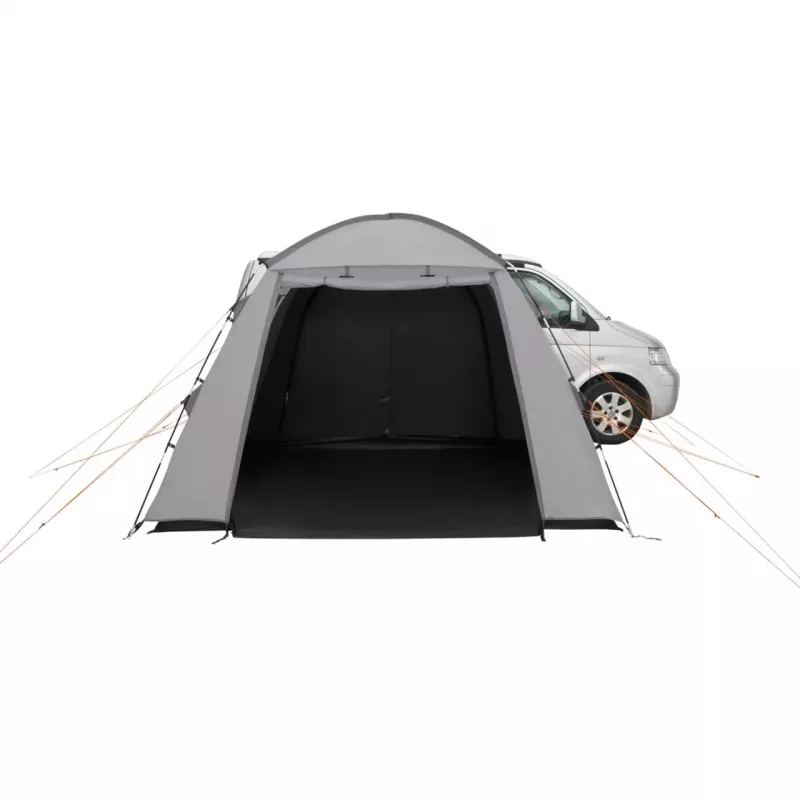 Šoninis tentas easy camp 120504 — nuimamas poliesterio dugnas, stiklo pluošto stiebai, aukštis 2050 mm, svoris 7,6 kg