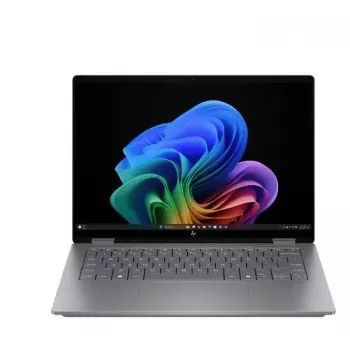 HP OmniBook Flip 14-FK0013D Ryzen AI 5 340 14 inch WUXGA Touch IPS 16GB SSD512 BT BLKB x360 Win11 Meteor Sidabrinė