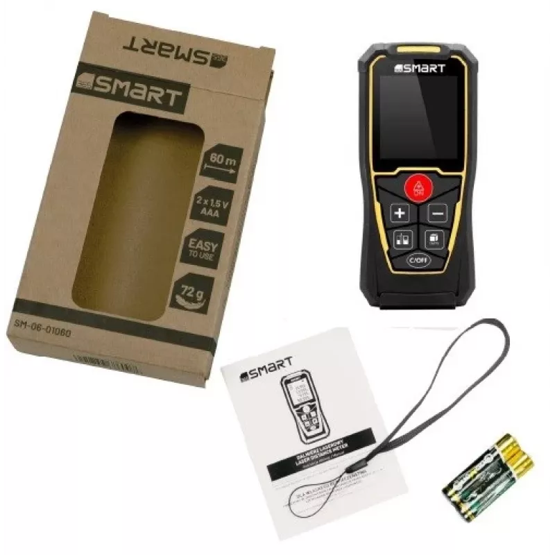 Lazerinis tolimatis Smart 06-01060, Smart — rankinis lazerinis atstumo matuoklis