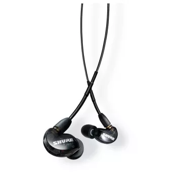 Shure SE215 ausinės, juodos | Shure