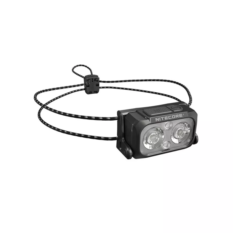 Priekinė lempa Nitecore NU25 MCT UL įkraunama lengva 400 lm kelių spalvų temperatūra