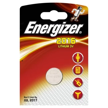 Energizer | CR2016 | Ličio | 1 vnt.