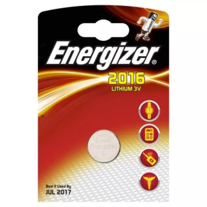 Energizer | CR2016 | Ličio | 1 vnt.