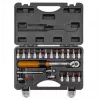 Neo Tools 1/4 abiem kryptimis veikiantis sukimo momento raktas, 5-25NM, 21 vnt. rinkinys