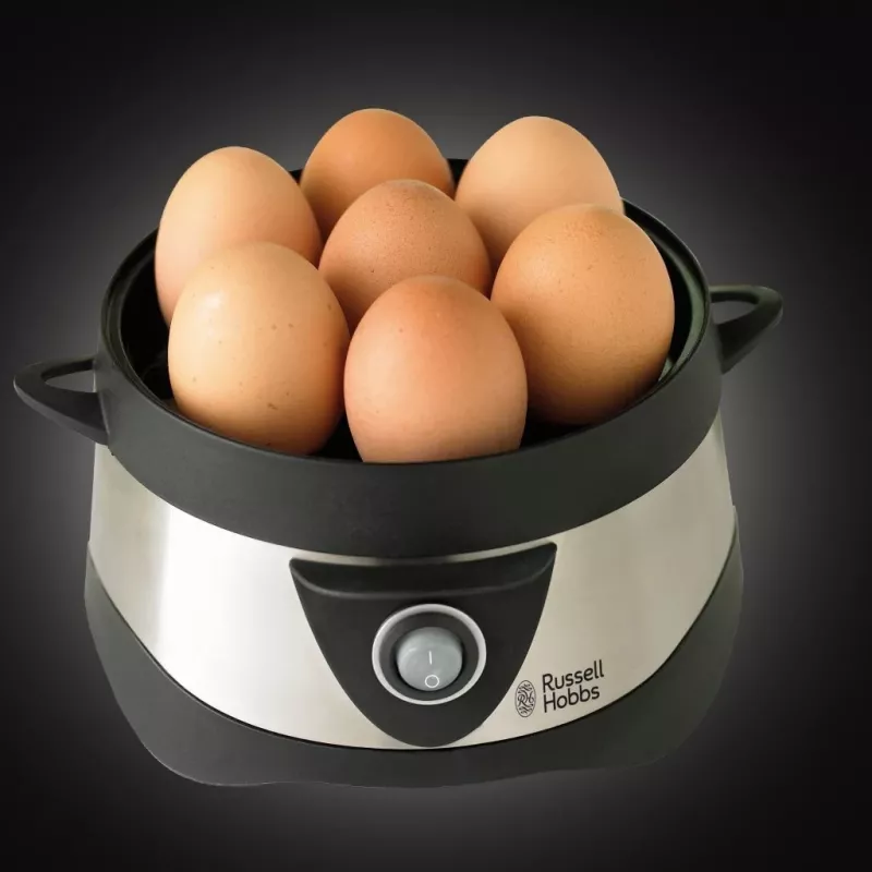 Russell Hobbs Egg Stove Cook At Home Stylo nerūdijantis plienas 14048-56 1404856 (14048-56)