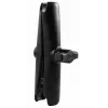 Planšetinių kompiuterių / įrenginių dvigubas lizdų laikiklis RAM Mounts RAM-B-201U-C, aliuminis, rutulys 2,54 cm, aukštis 152,4 mm, juodas