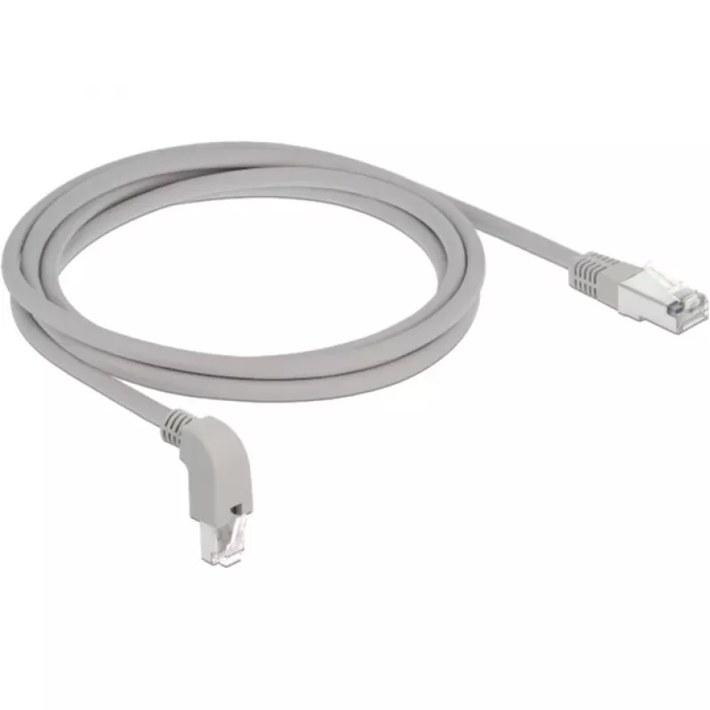 Tinklo kabelis DeLOCK 85875 2m Cat6a S/FTP pilkas