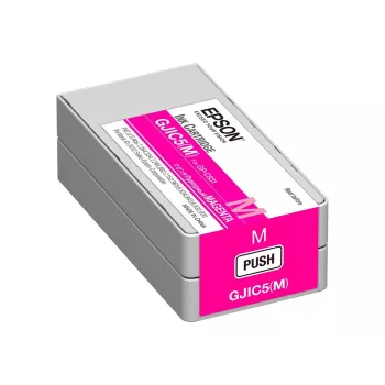 Epson GJIC5(M): Rašalo kasetė, skirta ColorWorks C831 (Purpurinė) (MOQ=10)