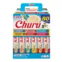 Šlapias kačių maistas INABA Churu 80P Tuno receptas — 80 tūbelių x 14 g