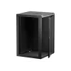 Ant sienos montuojamas stovas Netrack 019-180-66-022 juodas 18U