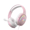 Subsonic Spectra LED žaidimų ausinės Sweety Pink