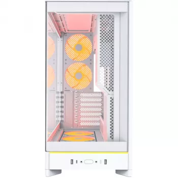 PC korpusas Montech HS02 PRO Midi Tower baltas