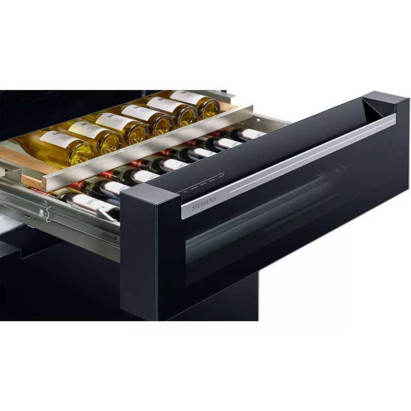 Siemens KF96RSBEA side-by-side šaldytuvas laisvai pastatomas 572 L juodas