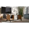 Cama Kavos staliukas OVO 90x50xH39 ąžuolas/betonas