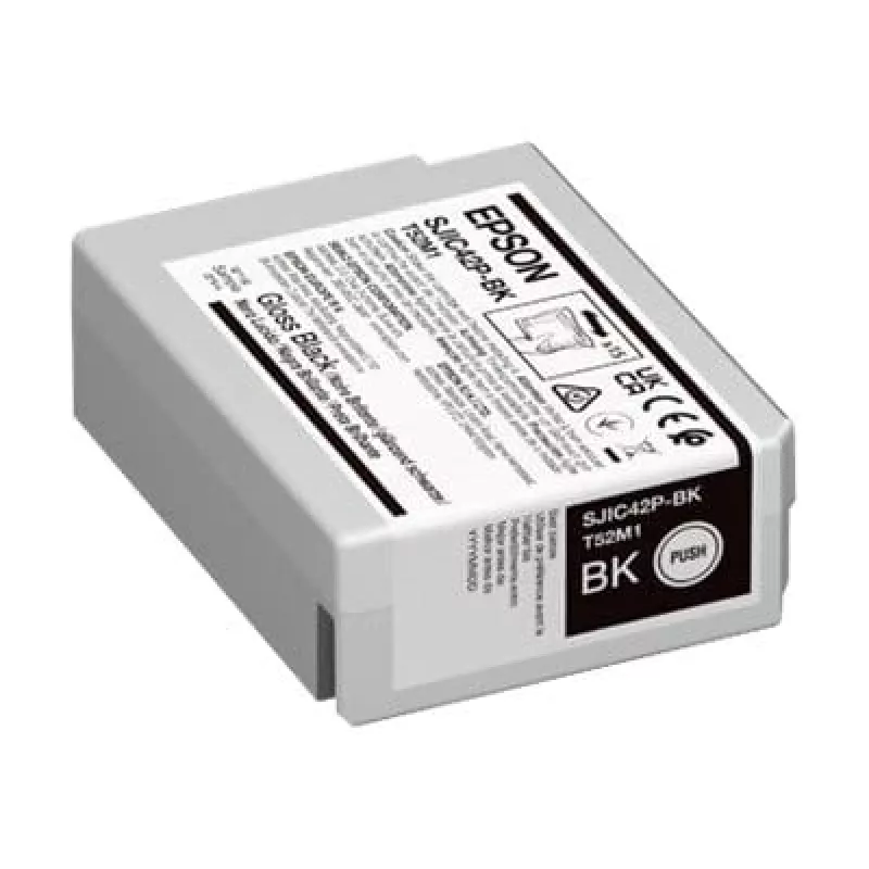 Epson SJIC42P-BK rašalo kasetė 1 vnt. originali juoda