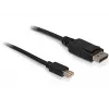 Displayport laidas DeLOCK 82698 1m mini DisplayPort į Displayport juodas