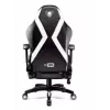 Diablo X-HORN 2.0. Įprasta žaidimų kėdė, juoda ir balta